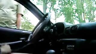 Caught jerk off in my car