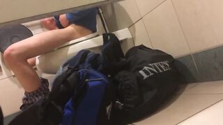 Cruising public restroom 1