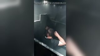 Caught fucking in public toilets