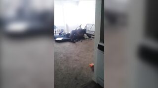 Caught lil slut and dl dude