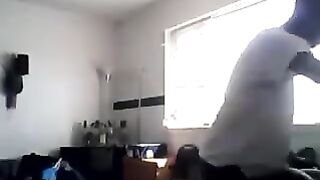 Straight Boy Fucking His Roommate on hidden cam