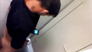 Cruising public restroom 36