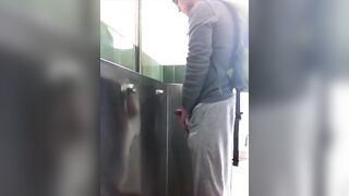 Spying on hot guy Cruising and jerking off