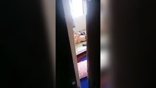 Found my brother in law masturbating