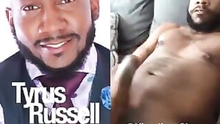 Daffodil black dude wanking his fat cock on cam