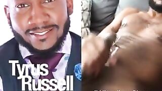 Daffodil black dude wanking his fat cock on cam