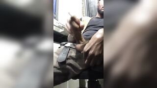 Taking a little break to stroke my cock