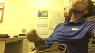 Jackin my monster at work