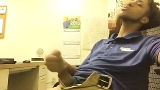 Jackin my monster at work