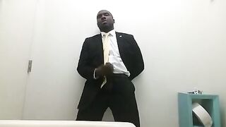 Masturbating at work