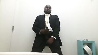 Masturbating at work