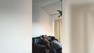 Face fucking my horny cousin