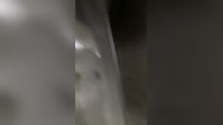 I got myself with a huge black cock in the bathroom