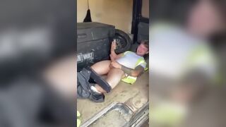 Caught by my boss maturbating in the truck