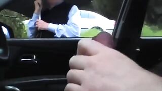 Curious see how I masturbate in the car