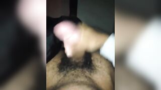 Horny latino masturbates early in the morning