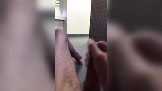 Masturbating before going to work to relieve some stress