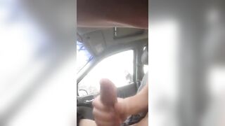 A stranger found me masturbating in the car