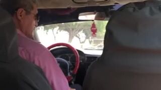 Masturbating in a taxi on my way home