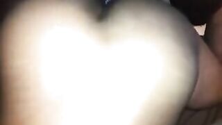 Huge beefy black cock nailing a verbal hairy ass latino